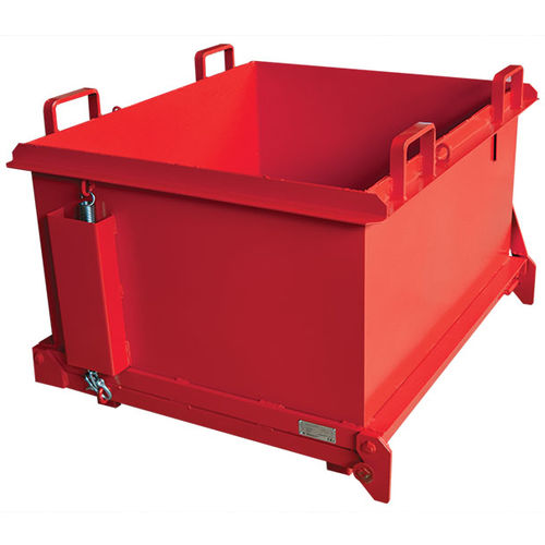Benne à déchets à fond ouvrant - SBFO series - STOCKMAN - en métal / pour chariot élévateur