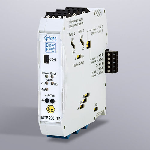 Transmetteur universel SIL2 - MTP 200-TE - Mütec Instruments GmbH - sur rail DIN