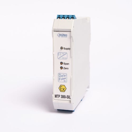 Transmetteur de température sur rail DIN - MTP300i series - Mütec Instruments GmbH - thermocouple / 2 fils / 4-20 mA