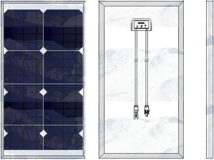 Panneau solaire en silicium monocristallin - SFED-G30M - Shenzhen Sunfield New Energy Technology Co.,Ltd - CE / ISO / pour montage au toit