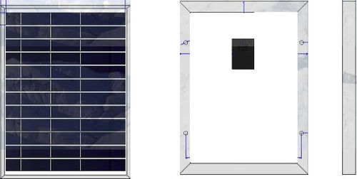 Panneau solaire en silicium polycristallin - SFED-G5P - Shenzhen Sunfield New Energy Technology Co.,Ltd - CE / ISO / sur verre