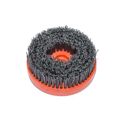 Brosse circulaire - TUFT - Cepicat - d'ébavurage / en aluminium / au carbure de silicium