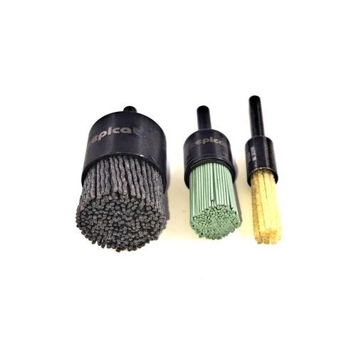 Brosse pinceau - Cepicat - de nettoyage / d'ébavurage / en aluminium