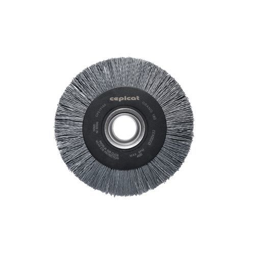 Brosse circulaire torsadée - Cepicat - de nettoyage / d'ébavurage / métallique