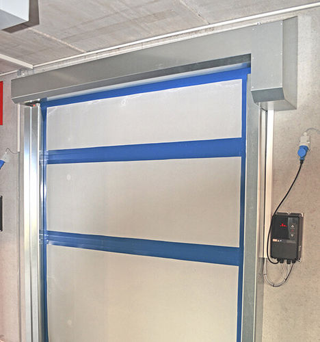 Porte à enroulement - Aliga-Tor GmbH - en acier inoxydable / classe 2 / pour l'intérieur