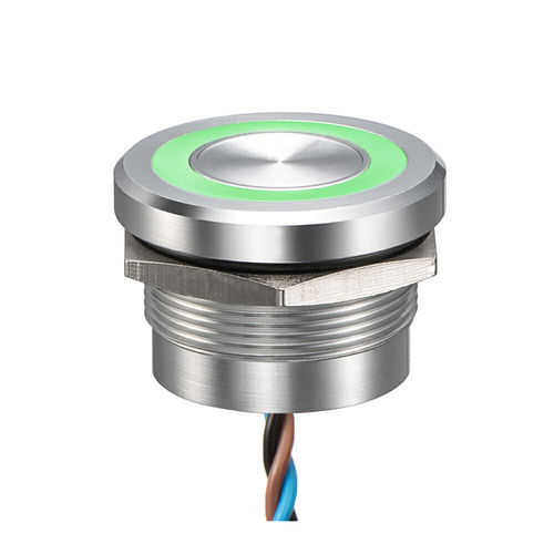 Interrupteur piézo - PZ25 series - YUEQING DANPU ELECTRIC ( LANGIR ) CO.,LTD. - SPST / durci / étanche