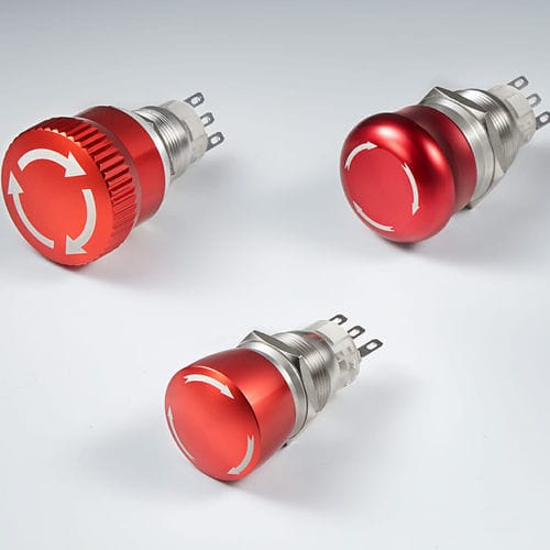 Interrupteur unipolaire - ES series - YUEQING DANPU ELECTRIC ( LANGIR ) CO.,LTD. - IP65 / à encastrer / de commande