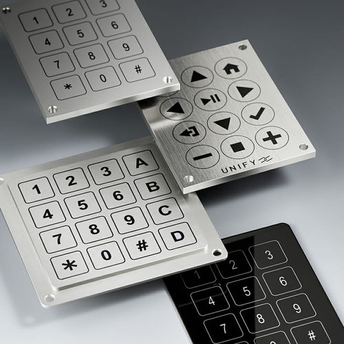 Clavier numérique encastrable - YUEQING DANPU ELECTRIC ( LANGIR ) CO.,LTD. - en métal / RS-232 / USB