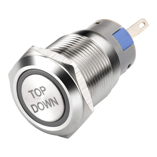 Bouton poussoir antivandalisme - L19A Series - YUEQING DANPU ELECTRIC ( LANGIR ) CO.,LTD. - étanche à l'eau / étanche à la poussière / résistant à l'humidité