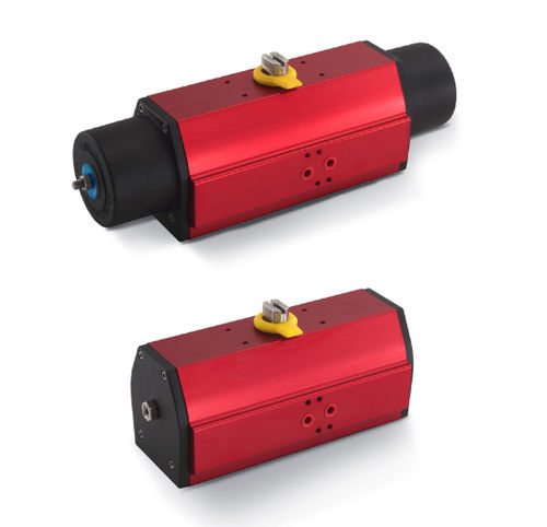 Actionneur pneumatique - DR  - Sapag Valves - rotatif / système manivelle-cadre / à ressort de rappel