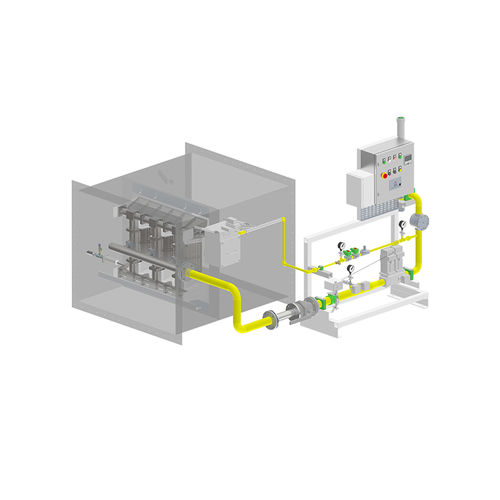 Aérotherme à air chaud - Linofire  - Shanghai DYD Industrial Equipment Co., Ltd. - sur pied / industriel
