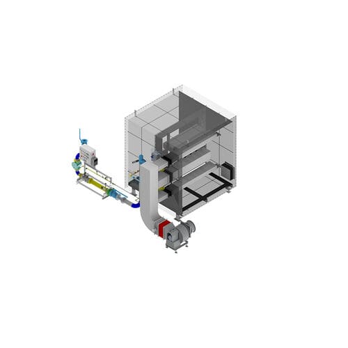 Aérotherme à air chaud - Linofire-EB - Shanghai DYD Industrial Equipment Co., Ltd. - gainable / industriel