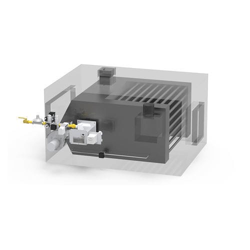 Aérotherme à gaz - Linofire-WB  - Shanghai DYD Industrial Equipment Co., Ltd. - à air chaud / gainable / industriel