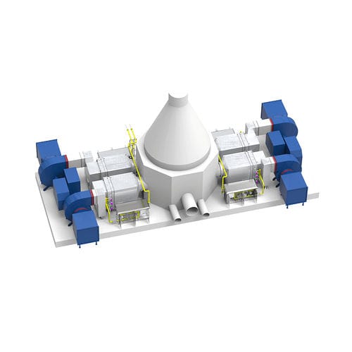 Aérotherme à gaz - Shanghai DYD Industrial Equipment Co., Ltd. - à air chaud / gainable
