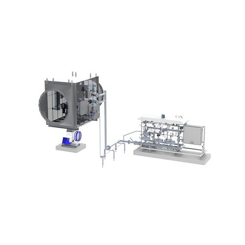 Aérotherme à gaz - Shanghai DYD Industrial Equipment Co., Ltd. - à air chaud / gainable