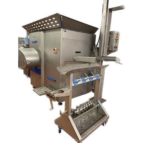 Hachoir à viande industriel - 4091293 - AGROEQUIP DIFFUSION - de viande fraîche / sur roulettes