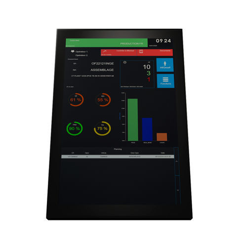 Panel PC industriel - TCL15 PCAP 16/9 - SEDAPTA-OSYS - à écran tactile capacitif PCAP / 15.6" / 1920 x 1080