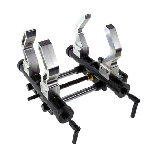 Positionneur manuel - SSJ series - Hebei Mingmai Technology Co., Ltd. - linéaire / 1 axe / à colonnes