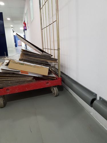 Protection murale en polyuréthane - TT033 - Toptop Técnicos En Protección - pour l'industrie / noire / grise