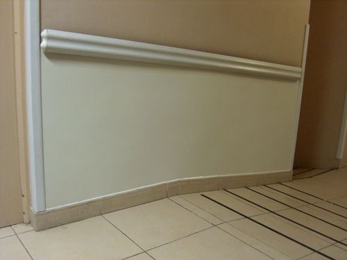 Protection murale en aluminium - TTY - Toptop Técnicos En Protección - blanche / bleue / brune