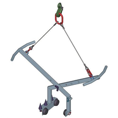 Pince de levage de pierre - 382 040 - WIMAG GmbH - verticale / manuelle