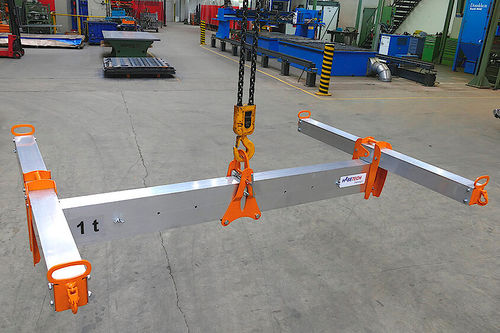 Palonnier en H - 410 series - WIMAG GmbH - aluminium / fixe / réglable