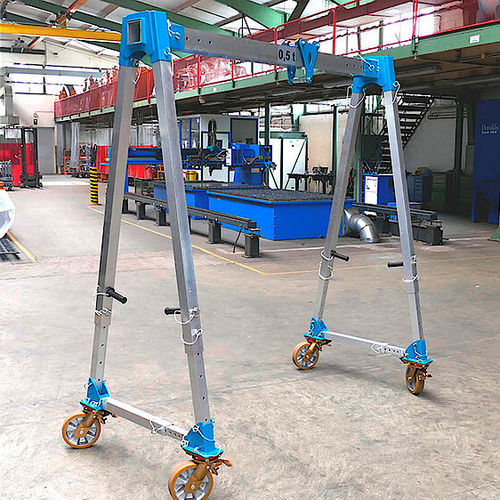 Portique mobile - 526 - WIMAG GmbH - en aluminium / léger / télescopique