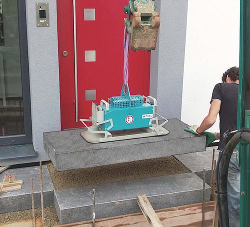 Palonnier à ventouse en H - 820  - WIMAG GmbH - pour tôle / pour dalles en pierre / pour plaque de béton