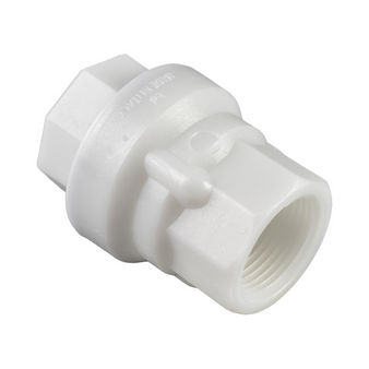 Clapet anti-retour à bille - 0200700 series - Bucchi S.r.l. - pour eau / fileté / en plastique