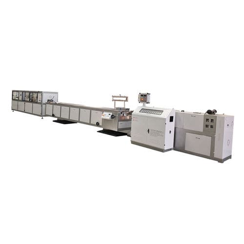 Ligne d'extrusion avec refroidissement à eau - SJ-20 - Suzhou ACC Machine Co., Ltd. - de profilés / pour PVC / pour PP