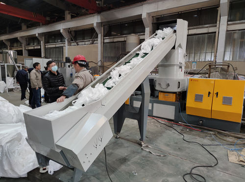Granulateur à jonc sous eau - Suzhou ACC Machine Co., Ltd. - en tête à anneau d'eau / pour HDPE / pour LDPE