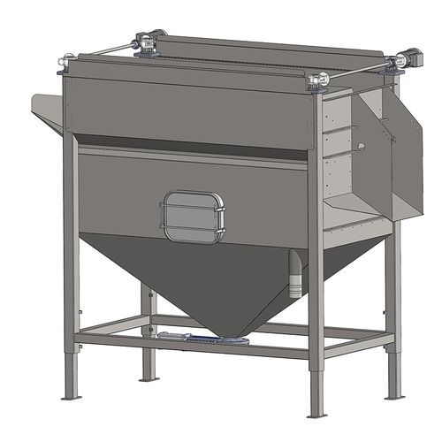 Laveuse de légumes - Schmatec GmbH - à tambour / pulvérisatrice