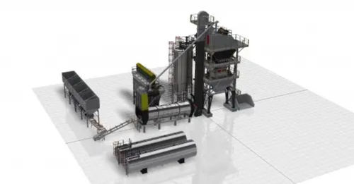 Centrale d'enrobage stationnaire - PBA 60-80 - Polygonmach