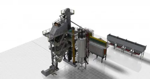 Centrale d'enrobage stationnaire - PBA 120-140 - Polygonmach