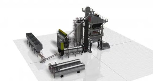 Centrale d'enrobage mobile - MBA 60-80 - Polygonmach
