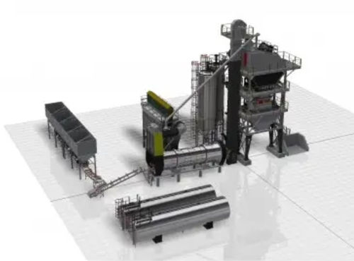 Centrale d'enrobage mobile - MBA 80-100 - Polygonmach