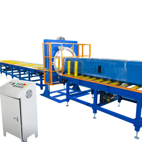 Banderoleuse avec couronne tournante - Shandong Sapphire Packaging Machinery - automatique / de plaques / de tissus