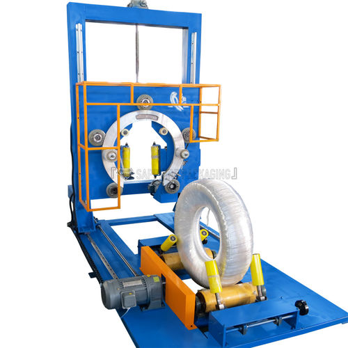 Machine à enrouler et emballer verticale - HT - Shandong Sapphire Packaging Machinery - pour fil d'acier / pour tuyau flexible