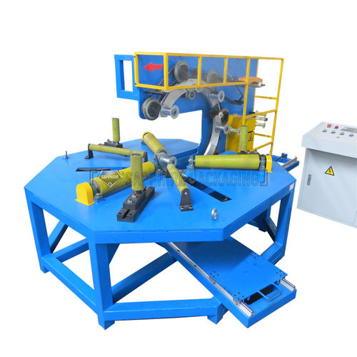 Machine à enrouler et emballer horizontale - WS - Shandong Sapphire Packaging Machinery - automatique / pour fil d'acier / pour tuyau flexible