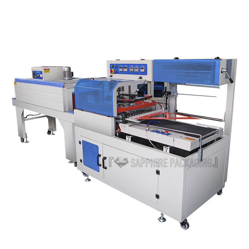 Fardeleuse automatique - FQL450 - Shandong Sapphire Packaging Machinery - avec barre de soudure / avec tunnel de rétraction