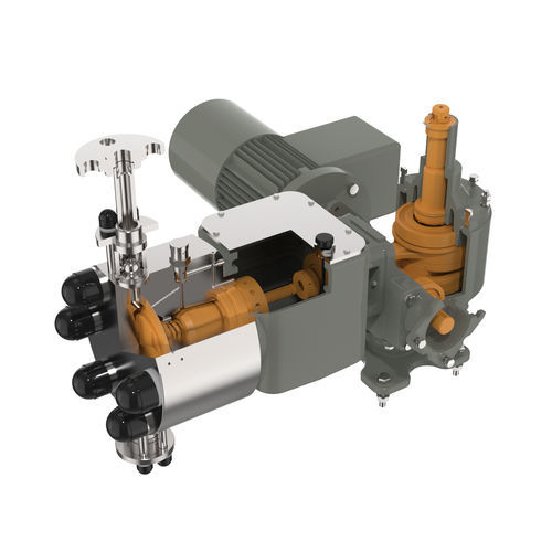 Pompe à membrane - Nexa XP  - Seko S.p.a. - pour produits chimiques / à commande hydraulique / stationnaire