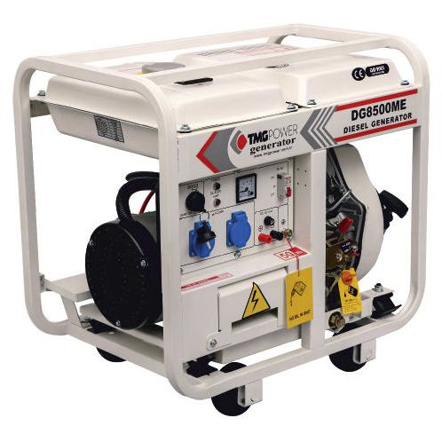 Groupe électrogène diesel - DG8500ME - TMG POWER - monophasé / 50 Hz / refroidi par air