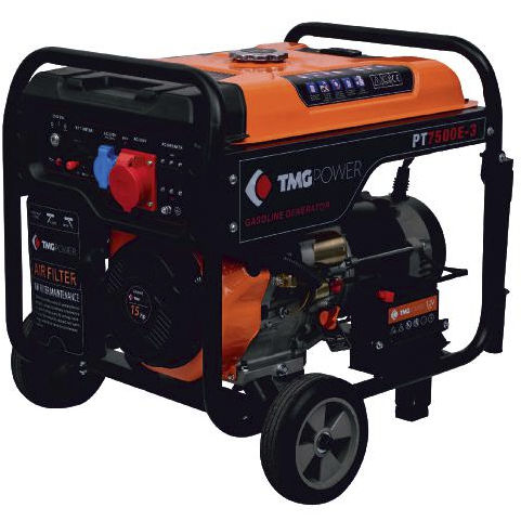 Groupe électrogène essence - GG7500E3 - TMG POWER - monophasé / 50 Hz / refroidi par air