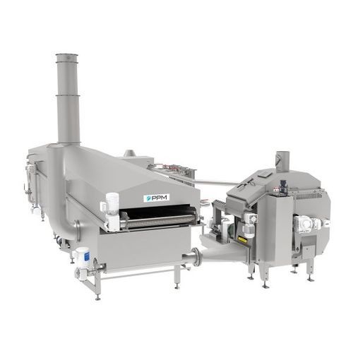 Friteuse industrielle en continu - PPM Technologies, LLC - de fruits à coques / à convoyeur / automatique