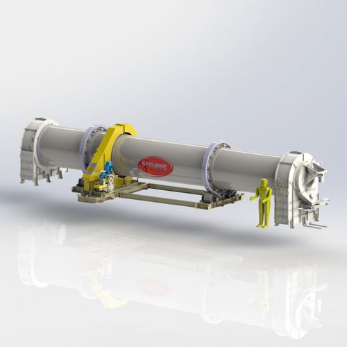 Refroidisseur de poudre - Indirect - GRELBEX - pour l'industrie / pour récupération de chaleur sur gaz d'échappement / pour l'industrie chimique