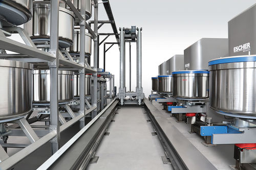 Système de manutention robotisé - Escher mixers - totalement automatique / modulaire / linéaire