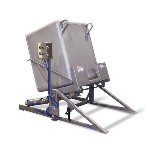 Basculeur pneumatique - EnSight Solutions - pour conteneur / fixe / en acier inoxydable