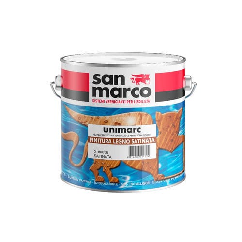 Vernis de protection - Unimarc - SAN MARCO - à base d'eau / pour bois / pour le bois