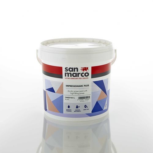 Primaire en acrylique - Impressomarc plus - SAN MARCO - pour béton / pour bois / pour le bois