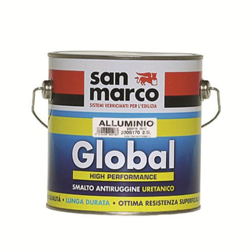 Peinture de finition - Global  - SAN MARCO - émail / pour aluminium / en deux couches